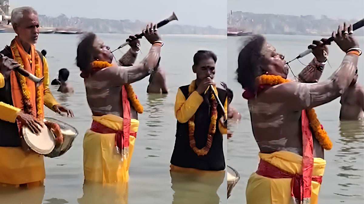 Kashi Witnesses Unique Ritual As Saints Pray For Rainfall With Clarinet Amid Heatwave