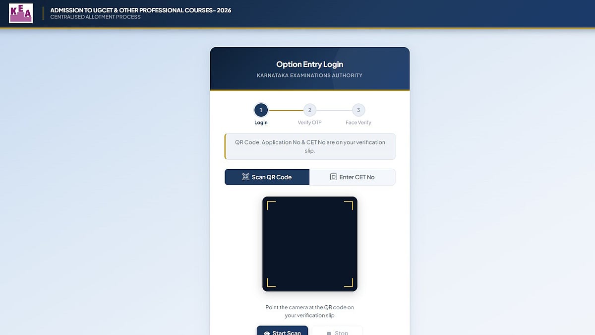 KCET 2026 Web Option Entry Begins At KEA Portal; Candidates Advised To Fill Choices Carefully