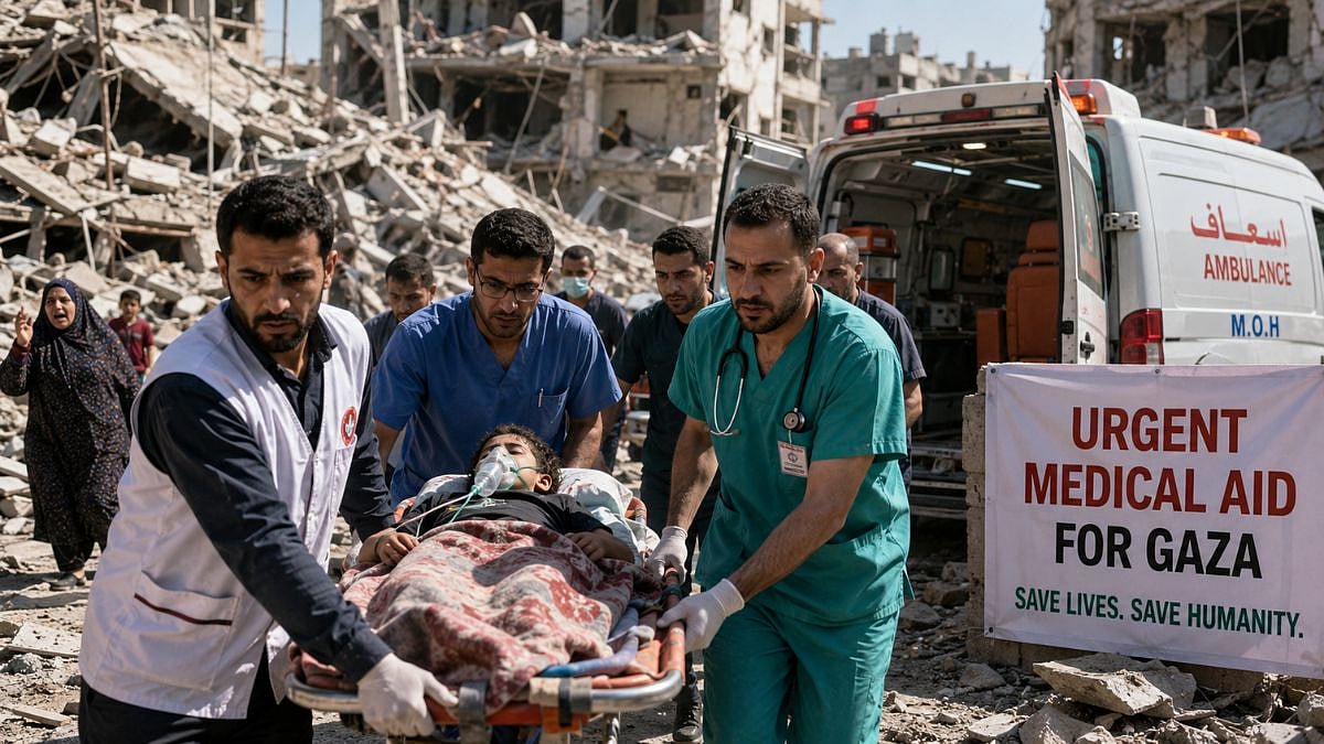 Palestinian Embassy Urges India To Send Medical Aid As Gaza Health System Nears Collapse
