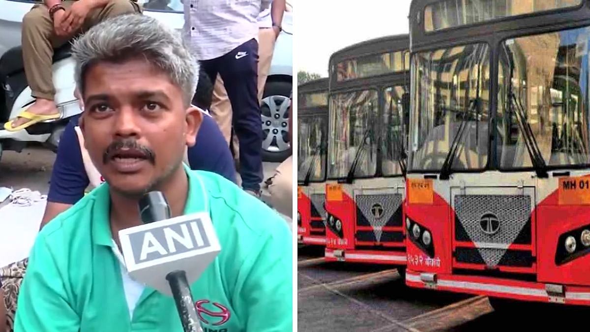 'We Work 16 Hours For Just ₹20,000': Protesting BEST Employee Slams Contract Hiring As Mumbai Bus Strike Continues - VIDEO