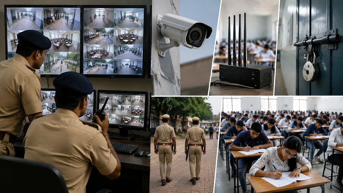 Rajasthan Police Deploy Extensive Security With CCTV, Signal Jammers, And 24/7 Monitoring For NEET-UG Re-Exam Across 611 Centres