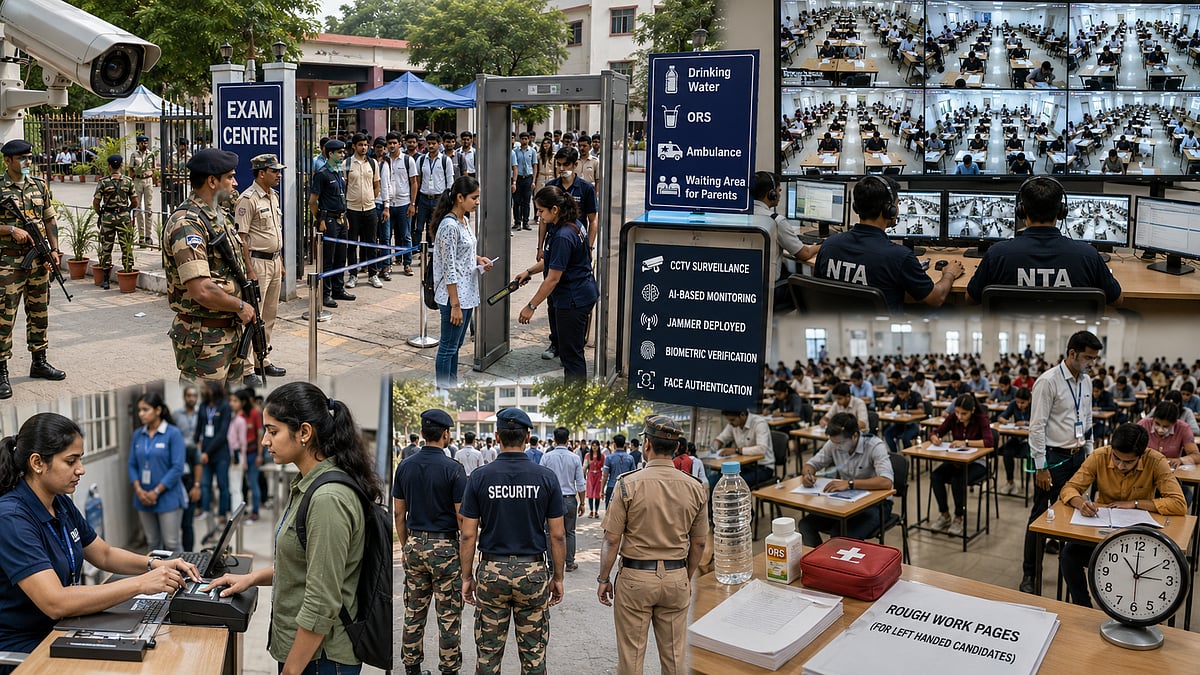 NEET UG 2026 On June 21: NTA Deploys AI Surveillance, 1.38 Lakh CCTV Cameras And 51,311 Jammers Across 5,440 Centres For 22 Lakh Aspirants