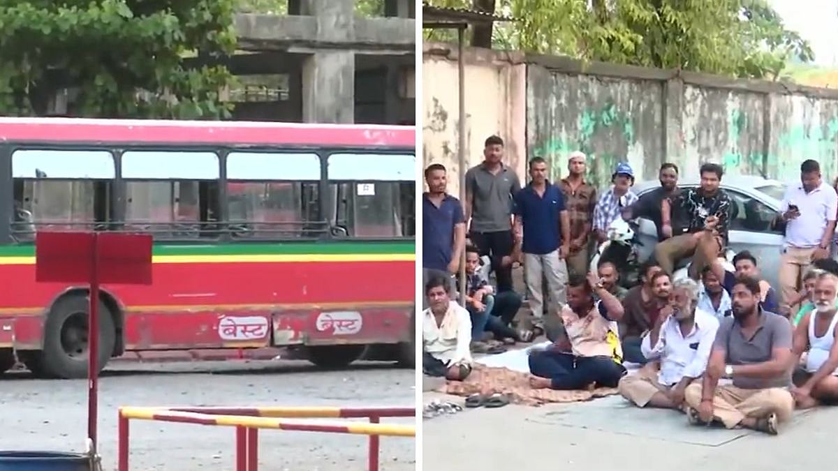 BEST Bus Strike Day 2: Agitating Workers Skip Duty Marking Negligible Attendance, Bring Mumbai's Road Transport System To Its Knees