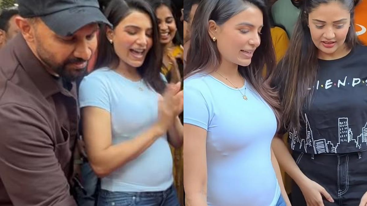 'Is She Pregnant?': Samantha Ruth Prabhu Sparks Buzz After Netizens Notice Baby Bump In Viral Clip With Husband Raj Nidimoru—WATCH