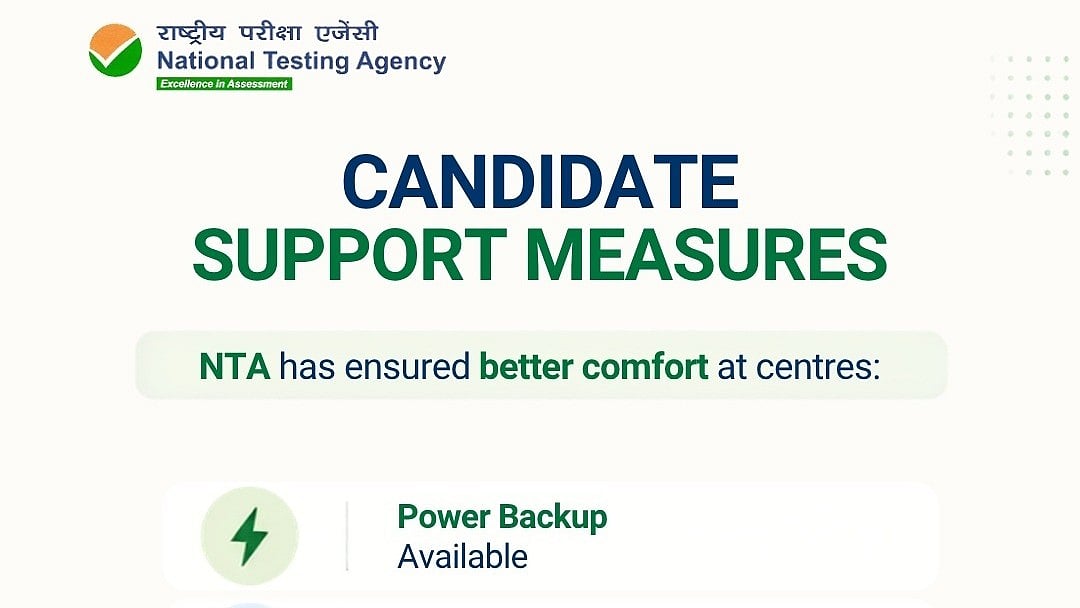 NEET UG 2026 Exam Centres Equipped With Power Backup, Drinking Water & Other Amenities, Says NTA