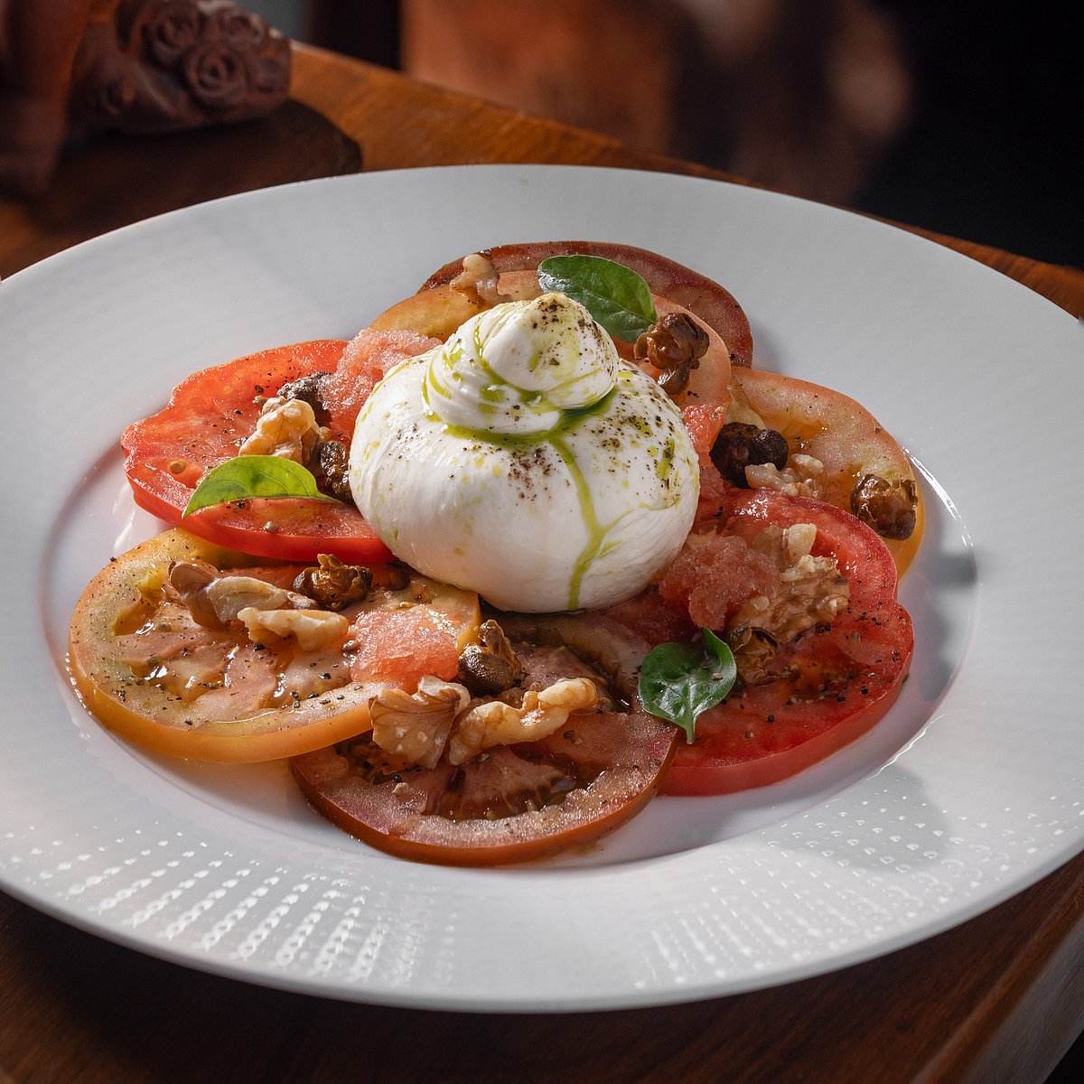 Tomato Burrata Salad