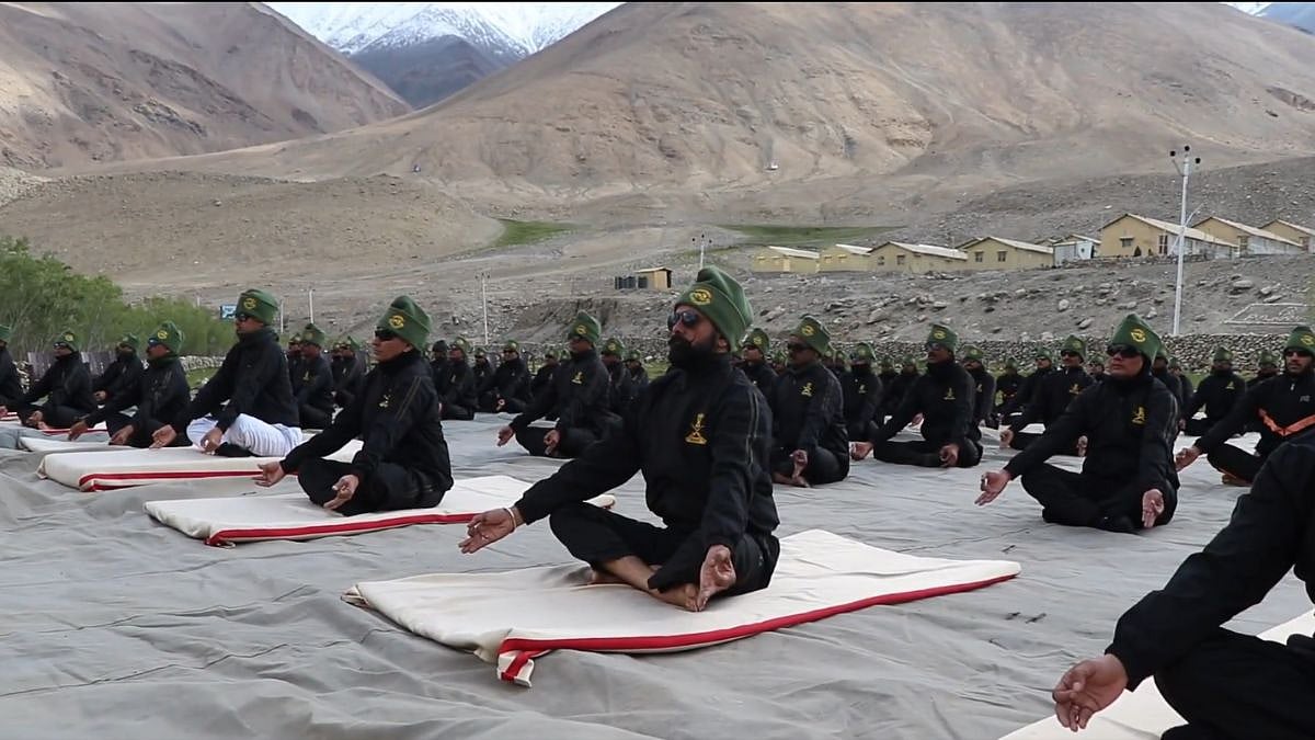 From Siachen Glacier To Seas: Armed Forces Observe International Yoga Day Across India | Video