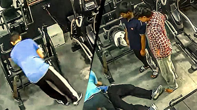 VIDEO: Uttarakhand Officer Dies After Collapsing During Gym Workout in Champawat 