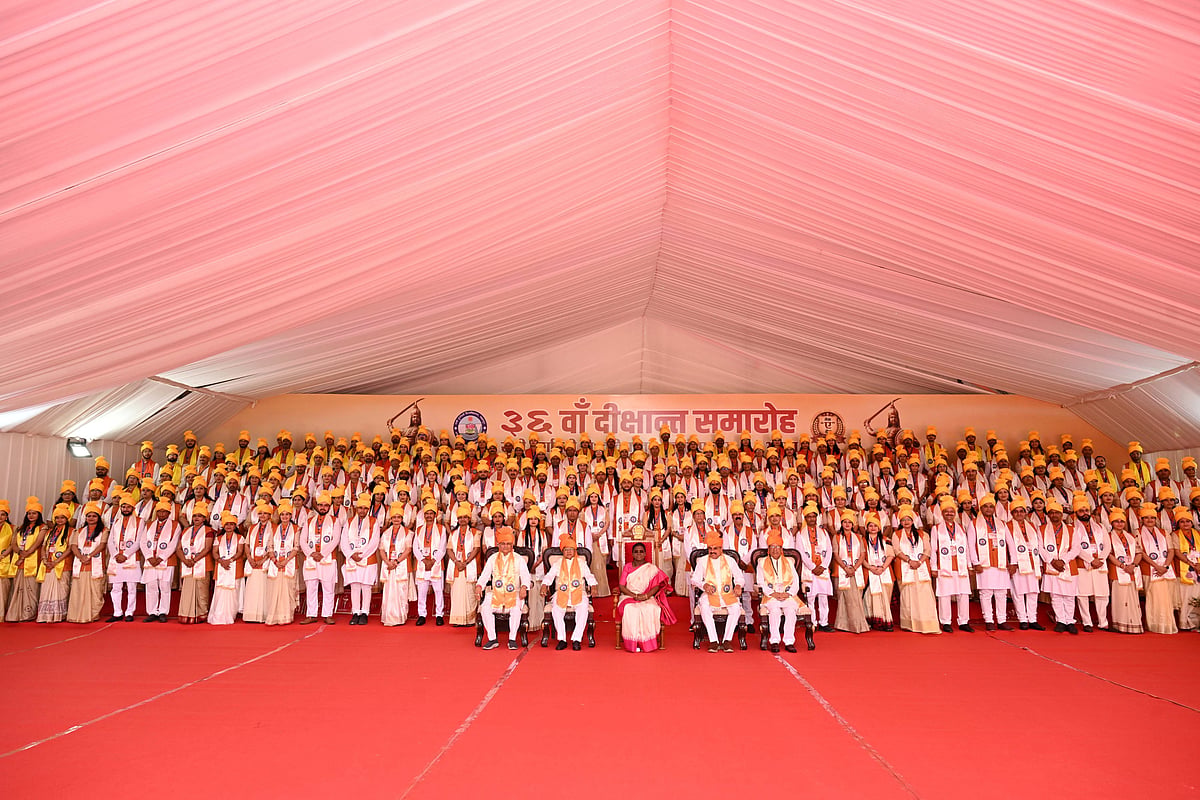 'Universities Should Nurture Indian Culture, Tradition Alongside Modernity,' Says President Droupadi Murmu At RDVV’s 36th Convocation -- VIDEO