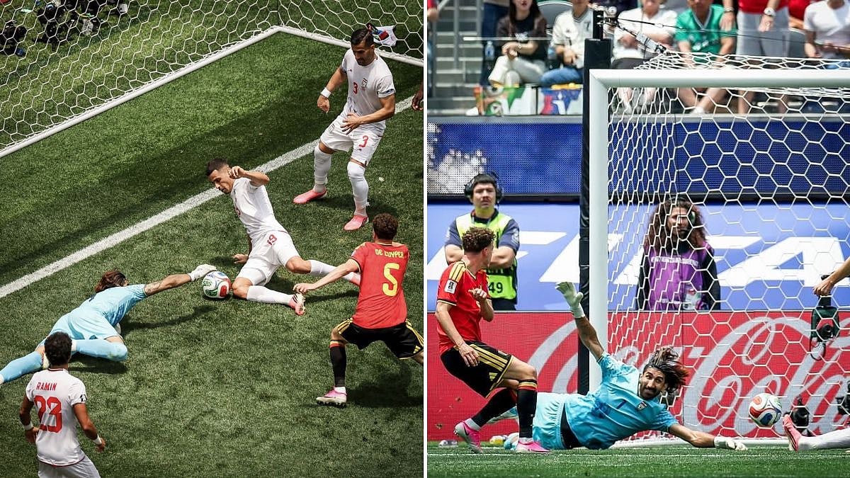 'Save Of The World Cup?' Iran GK Beiranvand's Unreal Double Stop Leaves Belgium Stunned | VIDEO