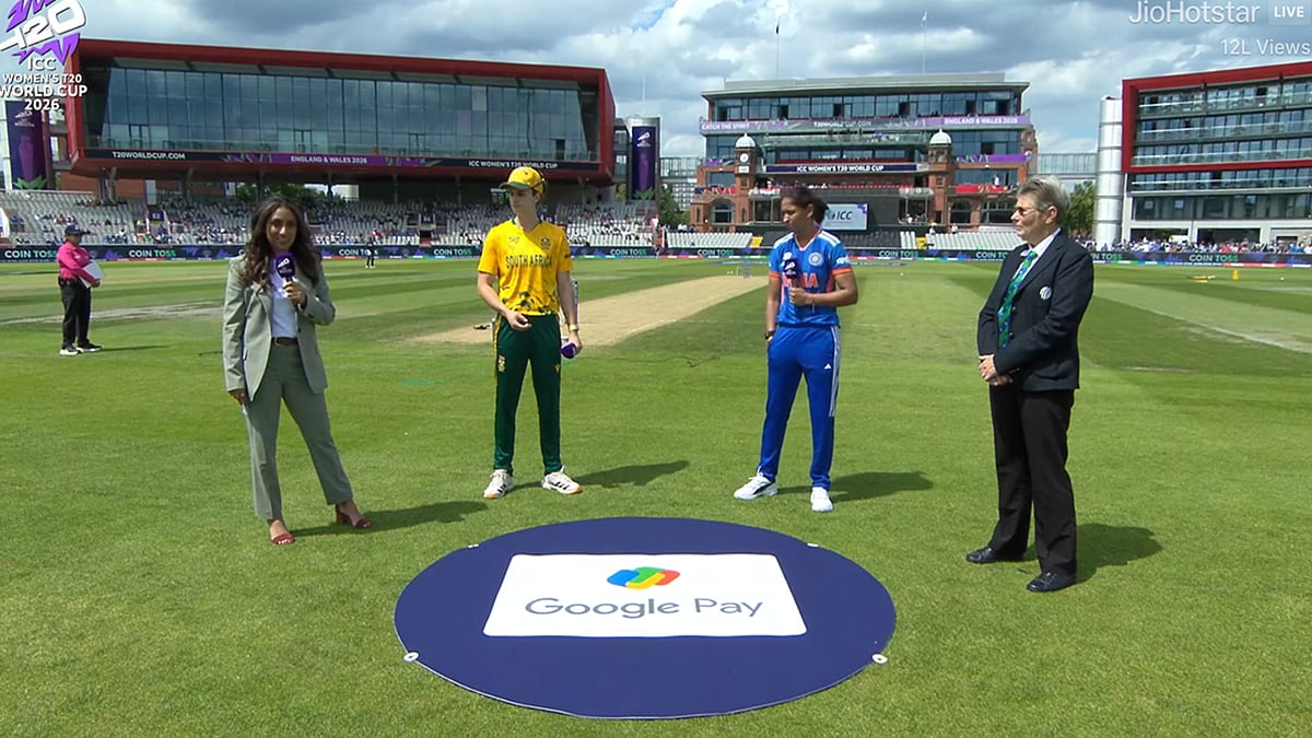 IND W Vs SA W Toss Update: Harmanpreet Kaur Elects To Bat First Against South Africa In Crucial ICC Women's T20 World Cup 2026 Clash