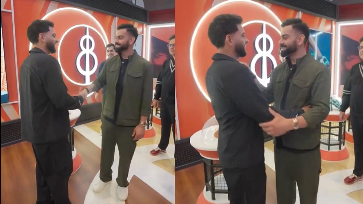 Virat Kohli Meets Karan Aujla In Delhi, Fans Call It A 'Power-Packed Crossover' | Video