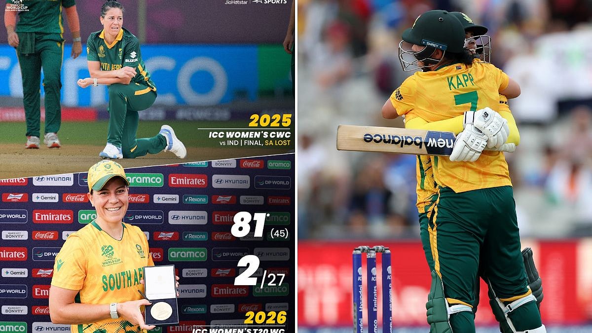 Marizanne Kapp's Blistering 81 Powers South Africa To Six-Wicket Win Over India In Women's T20 World Cup