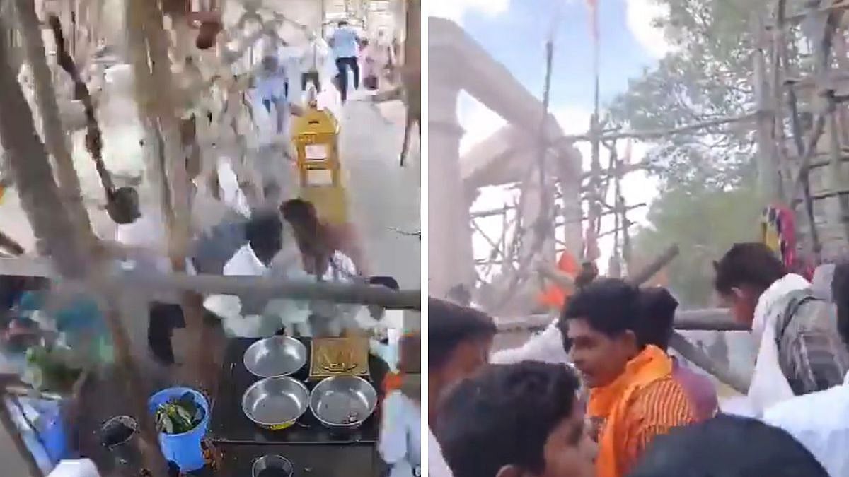 Maharashtra Tragedy: 7 Devotees Dead, 32 Injured After Hanuman Temple Structure In Parbhani Collapses During Construction; Terrifying Video Goes Viral