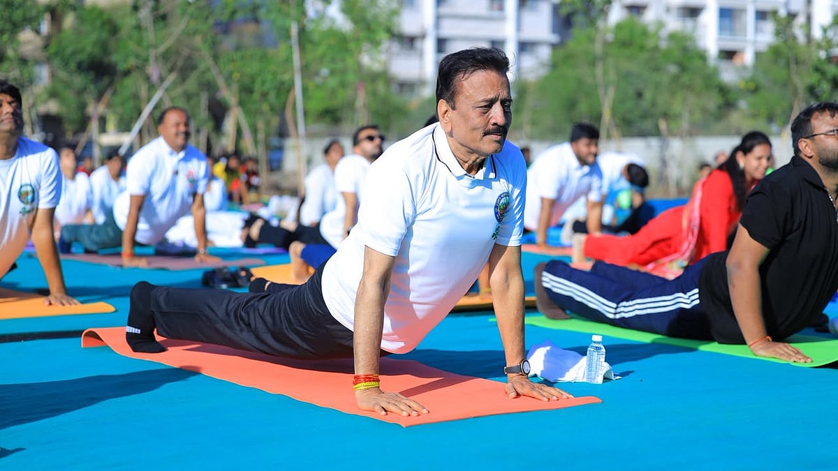Nashik: Make Yoga An Integral Part Of Daily Life, Says Maharashtra Minister Girish Mahajan