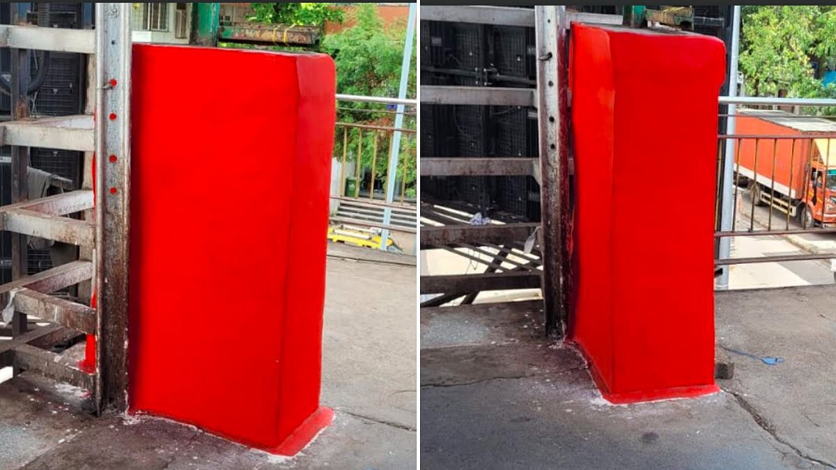 Western Railway Introduces German Nano-Technology At Matunga Road Station To Tackle Gutkha Stains