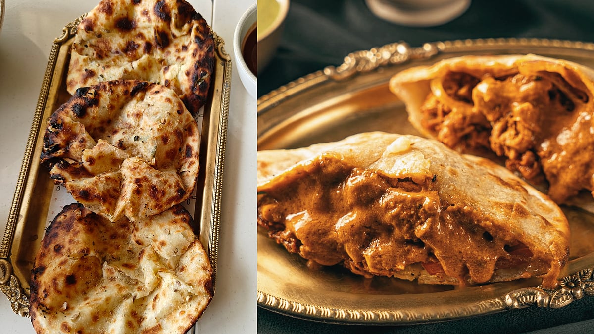 Mini Kulchas & Butter Chicken Turnover