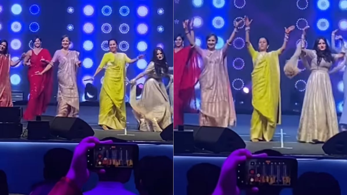 WATCH: Supriya Sule Grooves To Bollywood Bangers At Daughter's Wedding; 'Thumka' Moment Goes Viral