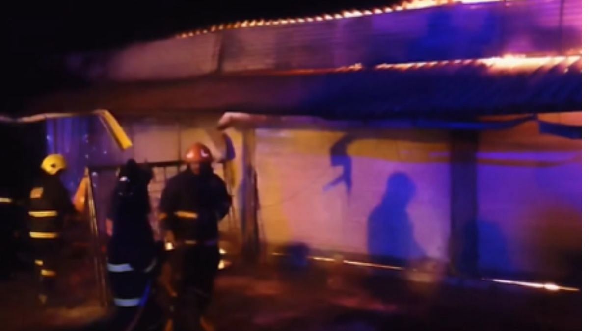 Ratnagiri Fire: 3 Establishments Damaged After Blaze Erupts In Ganesh Nagar - VIDEO