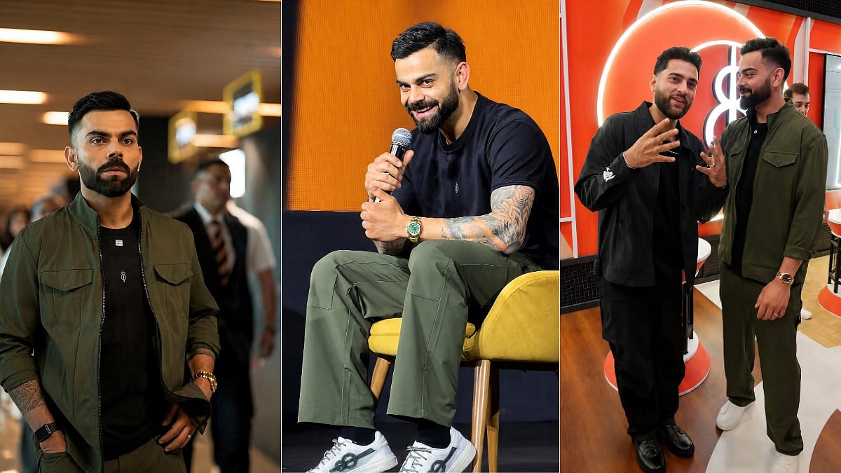 Karan Aujla Dons ₹4.56 Cr Watch As Virat Kohli Steps In With Yellow Gold Rolex At Delhi Event | WATCH