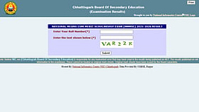 CGBSE declares NMMS Result 2026, publishes merit list, answer keys and scorecards