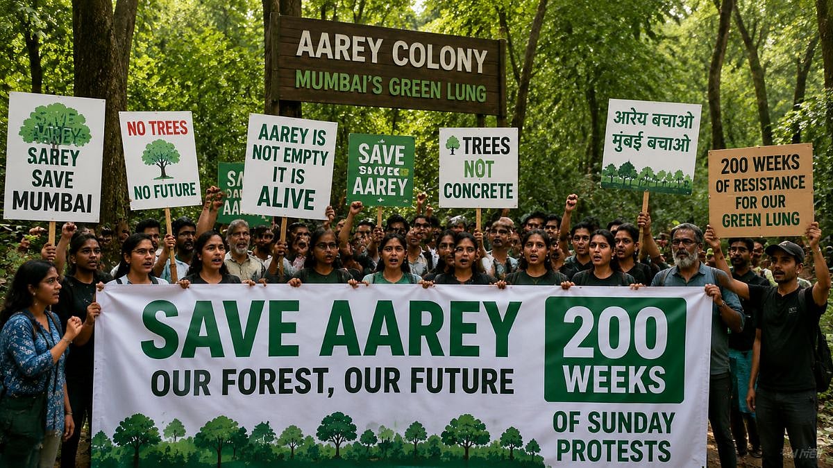 Mumbai's 'Save Aarey' Movement To Mark 200th Consecutive Sunday Protest On June 28