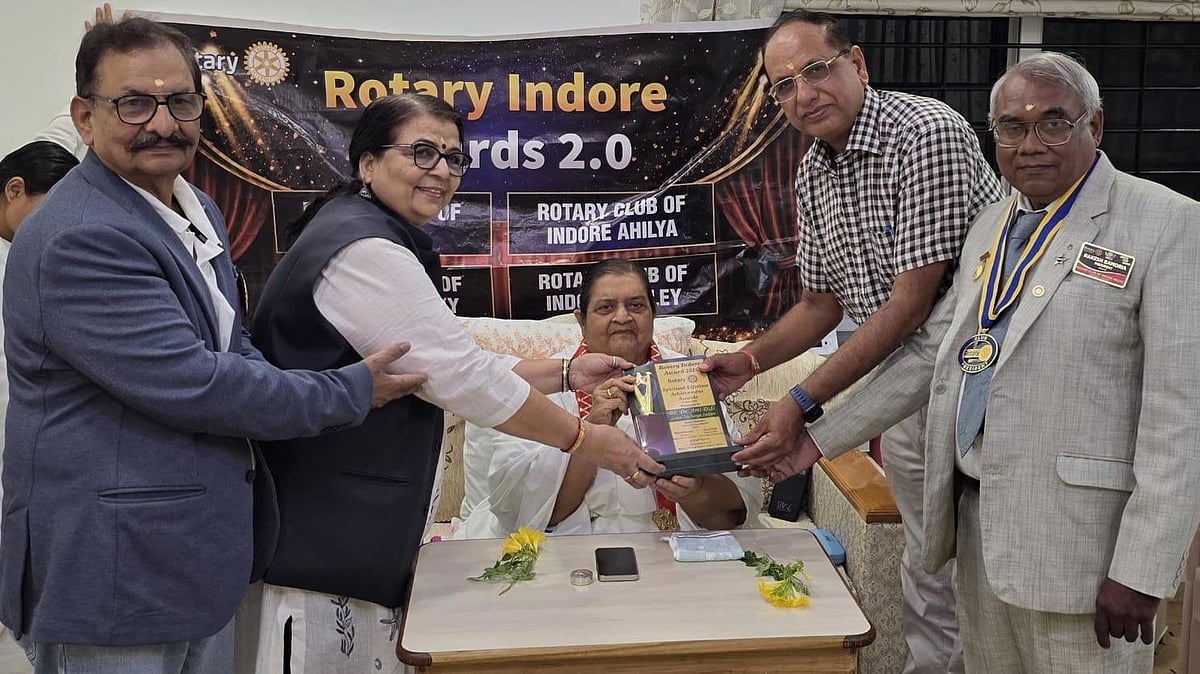 Rotary Honours Changemakers For Dedicated Social Service Work In Indore
