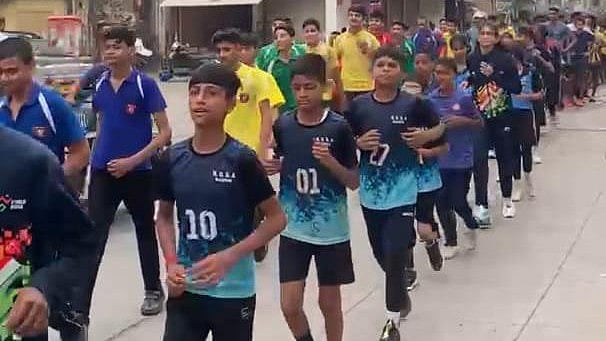 Nashik: Grand Sports Rally Organised On World Olympic Day