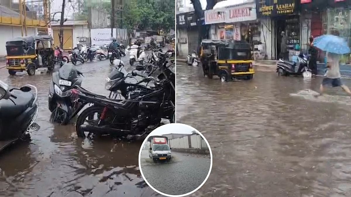 First Monsoon Shower Exposes Bhiwandi's Drainage Gaps As Waterlogging Hits Several Areas