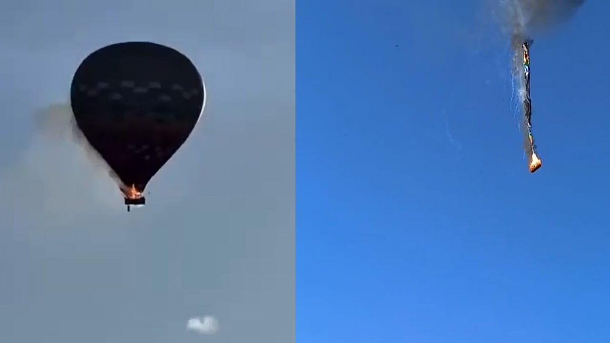Absolutely Heartbreaking! Eight Dead After Hot Air Balloon Catches Fire Mid-Air In Brazil - VIDEO 