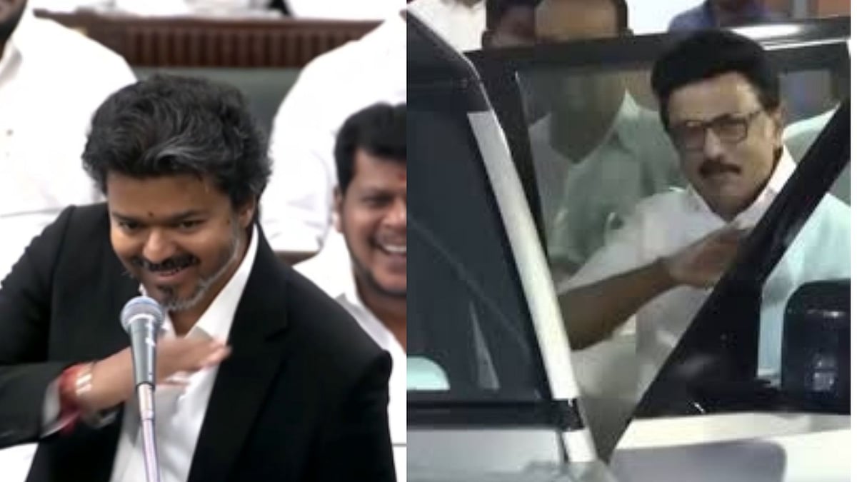 Watch: CM Vijay Seeks Permission From Speaker Before Performing Cinematic Gesture Mimicking Stalin In Assembly