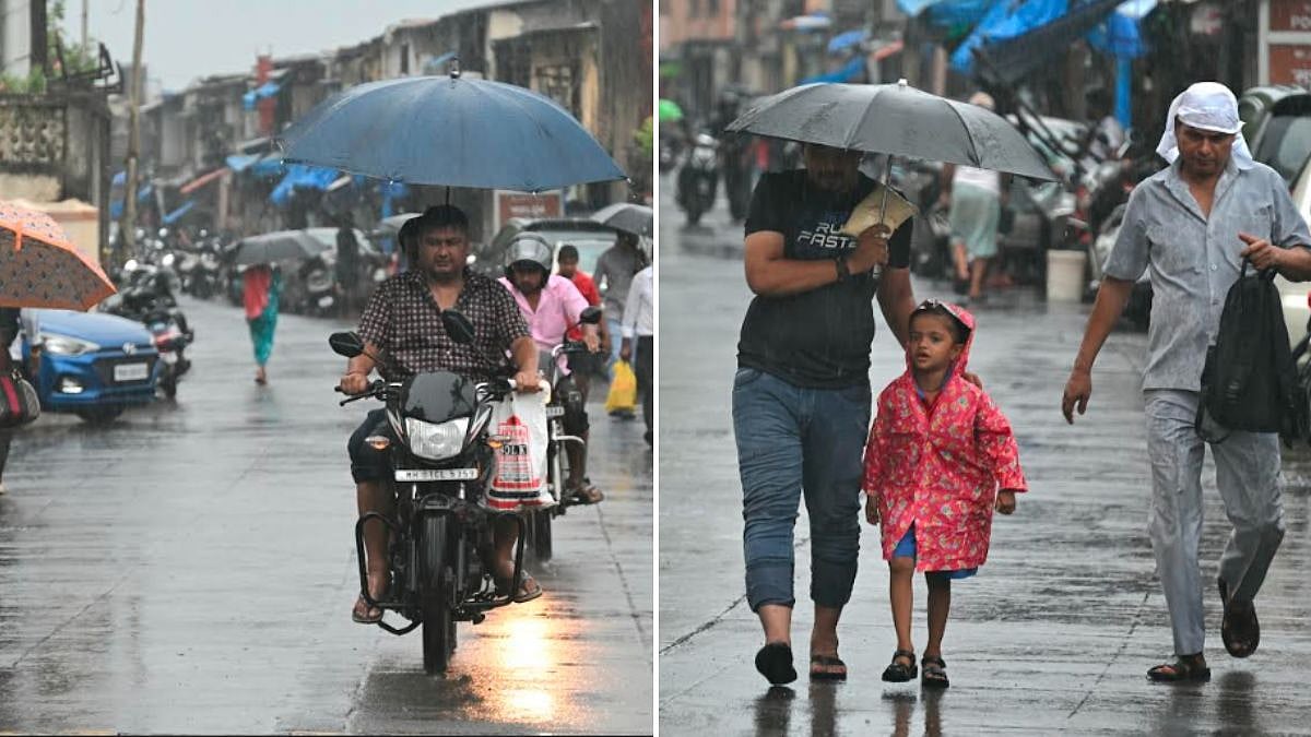 Monsoon Finally Arrives In Mumbai With Moderate To Heavy Rain, Temperature Drops By 10°C