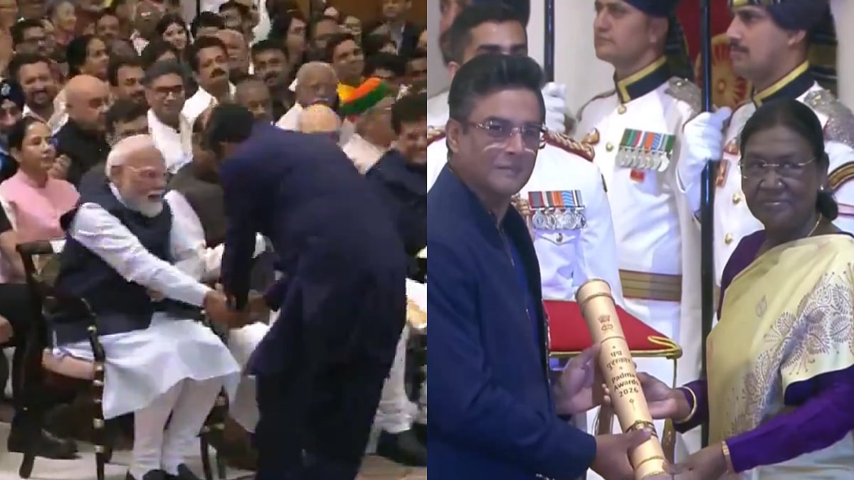 'Dhurandhar Charm': R Madhavan Conferred Padma Shri By President Droupadi Murmu; Shares Warm Exchange With PM Modi