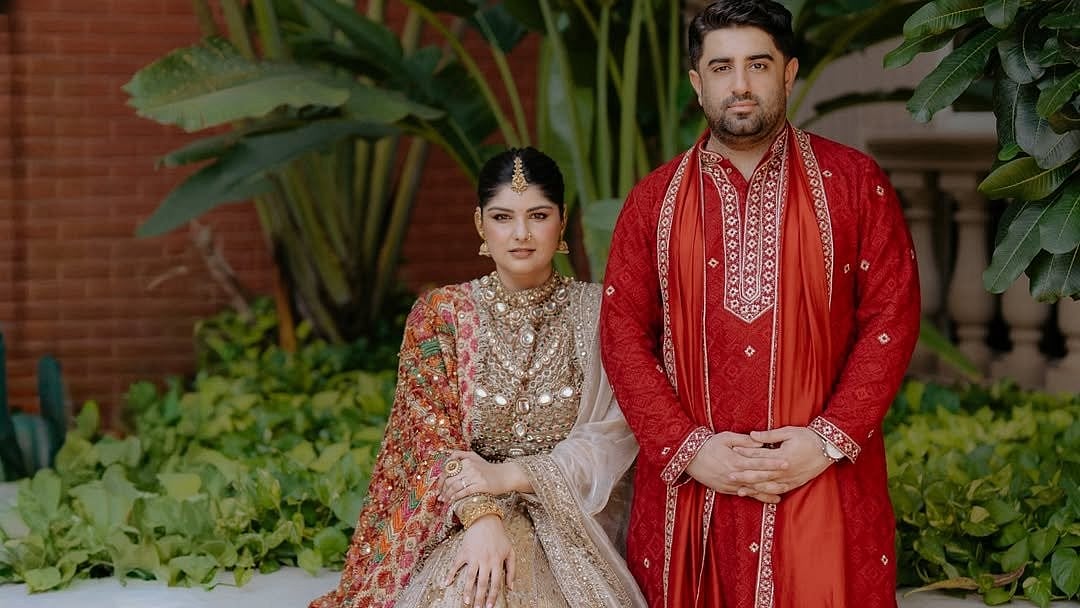 Anshula Kapoor Turns Punjabi Bride In Banarasi Lehenga With Phulkari Dupatta For Pre-Wedding Ceremony 
