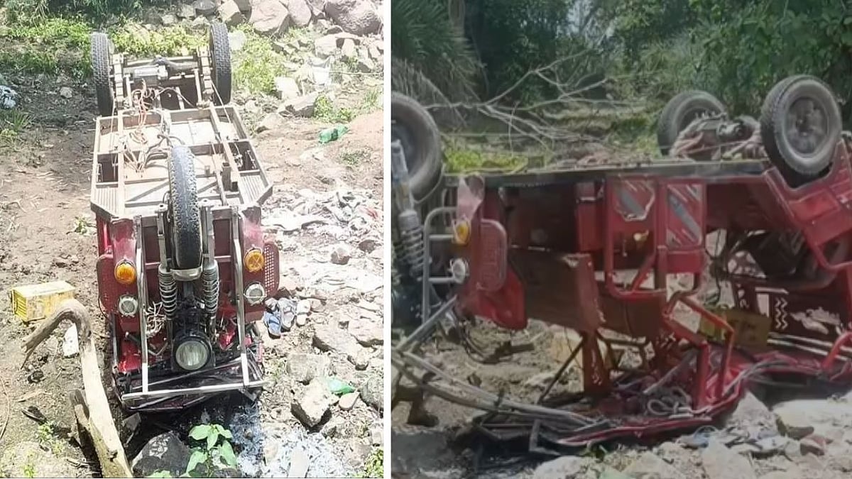 1 Dead, 12 Injured After Overloaded E-Rickshaw Carrying Bageshwar Dham Devotees Overturns In MP's Chhatarpur