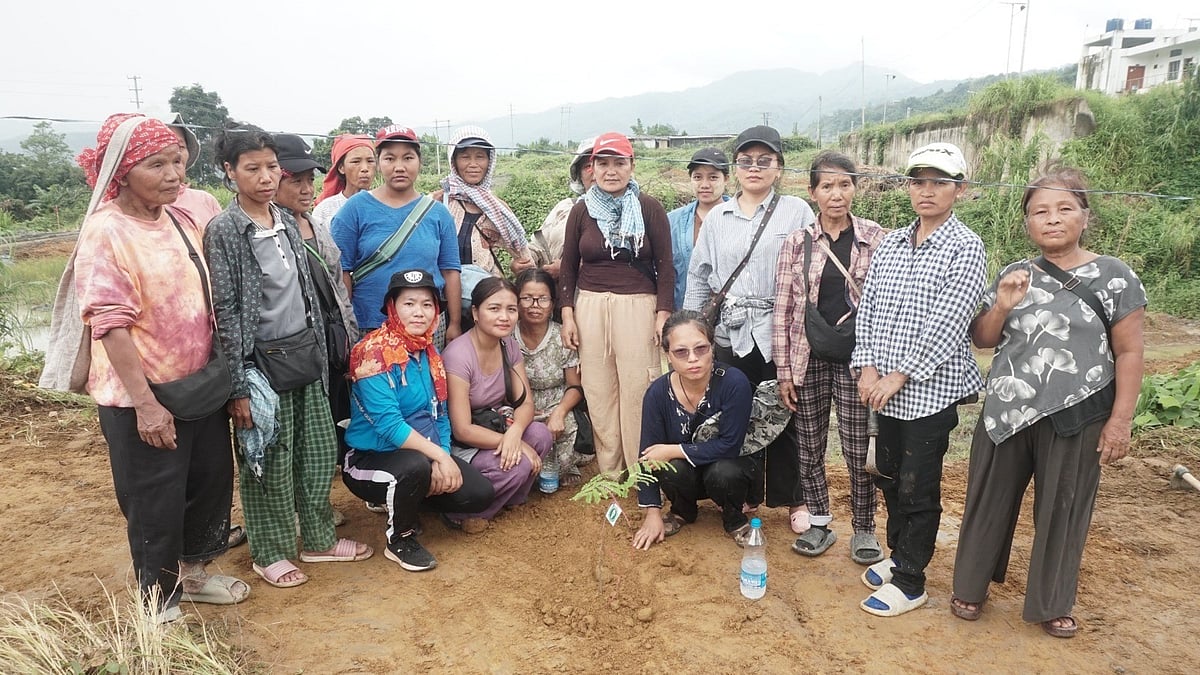NFR Leads Green Initiative at Sairang Railway Station in Collaboration with Government of Mizoram