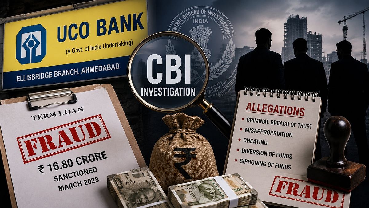 Mumbai: CBI Probes ₹7 Crore UCO Bank Fraud Involving Ahmedabad Firms