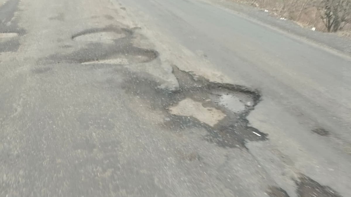 Pothole-Ridden Highway Awaits Long-Delayed Repairs