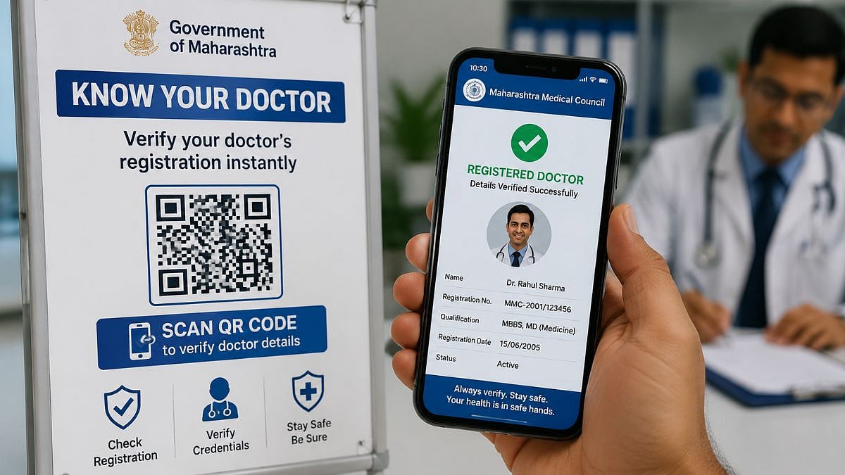 Maharashtra Govt Launches 'Know Your Doctor' QR Verification System To Help Citizens Identify Registered Doctors