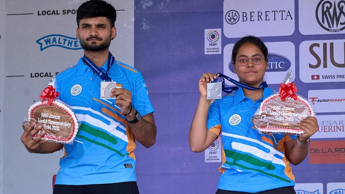 Vanshika Chaudhary & Shiva Narwal Win Silver As India Continues To Lead Medal Standings At ISSF Junior World Championship 2026