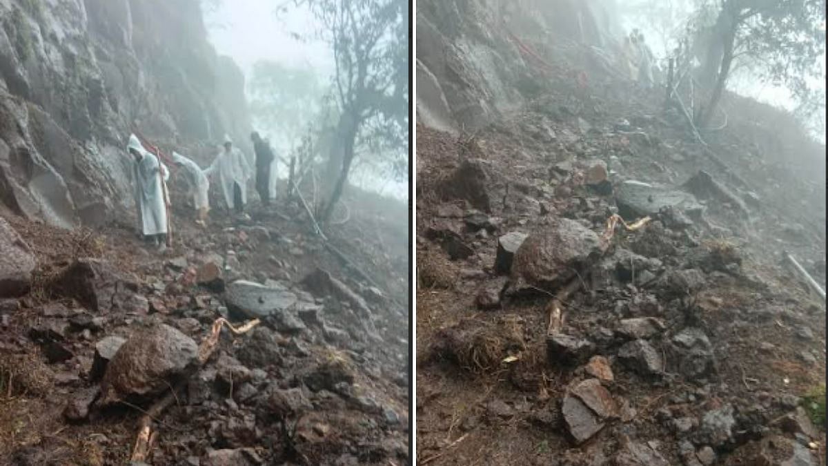 Landslide Forces Closure Of Raigad Fort Stairway Until June 25, Emergency Clearance Work Underway