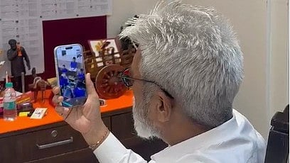 Nashik: Maharashtra Education Minister Dada Bhuse Interacts With Students Via Video Call