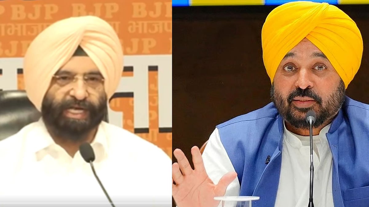 'Arrest Bhagwant Mann': BJP Ups Ante Against Punjab CM Over '₹10 Lakh' Bribe For 'Forging' Forensic Report Charge - VIDEO