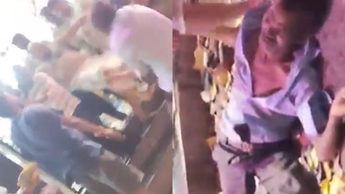 Video: Priest Kicks, Drags Mentally Distressed Man Outside Raebareli Temple; Probe Underway