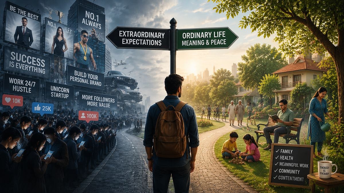The Unbearable Anxiety Of Being Just An Ordinary Human