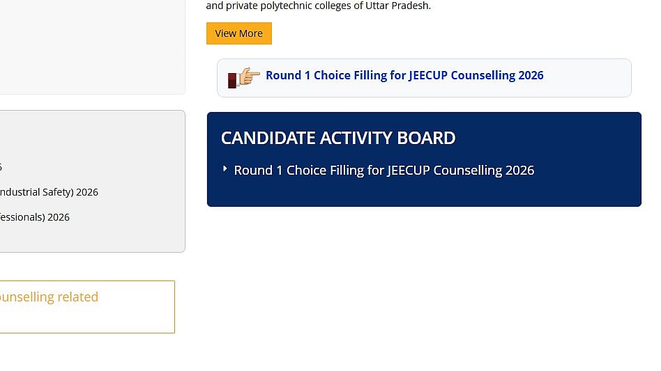 UP Polytechnic JEECUP Counselling 2026 Begins At jeecup.admissions.nic.in; Check Schedule And Documents Required Here