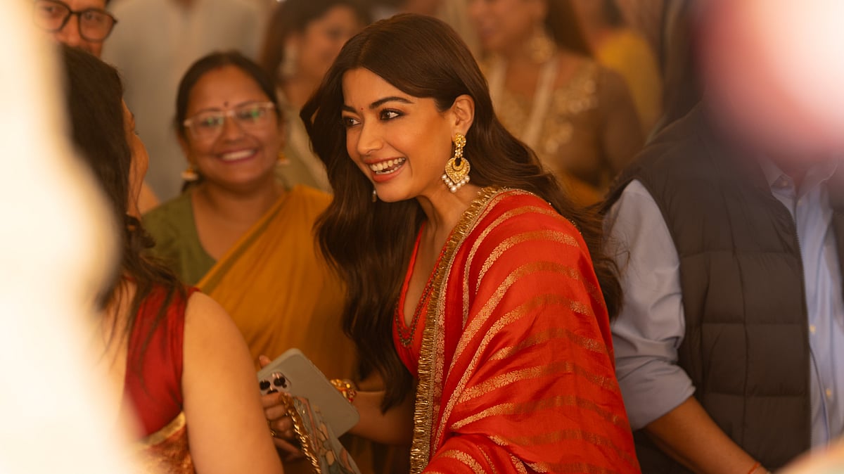 Rashmika Mandanna's Handcrafted Orange Kurta Set Costs ₹33,000; Here's What Makes It Special 