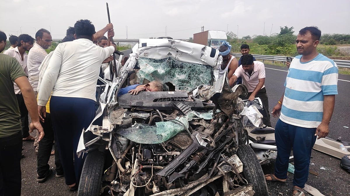 4 Killed, 2 Injured In Delhi-Mumbai Expressway Accident