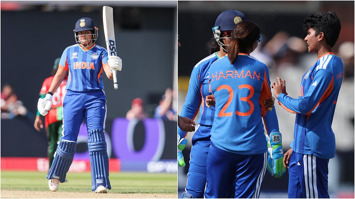 ICC Women's T20 World Cup 2026: Shafali Verma, Shree Charani Shine As India Beat Bangladesh To Keep Semi-Final Hopes Alive