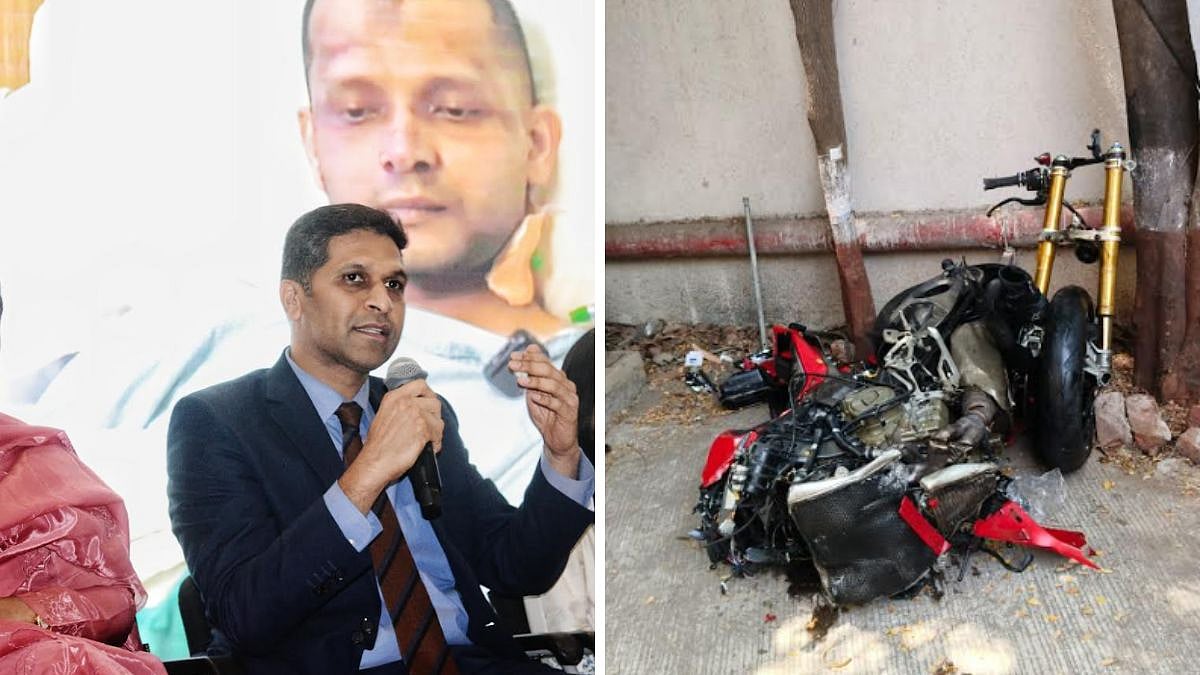 Navi Mumbai: Merchant Navy Officer Survives Near-Fatal Ducati Crash After 50-Doctor Team Saves Life, Limb